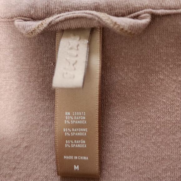 Skims pajama Top Womens M soft comfy cozycore loungewear - Picture 3 of 5